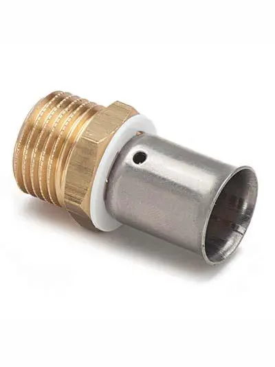 racor fijo rosca macho multipex